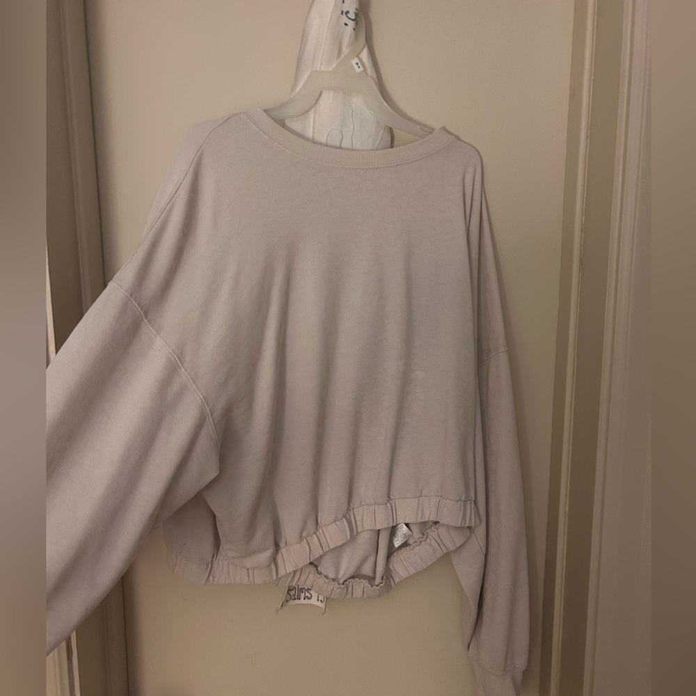 Z supply White Cheetah Pullover